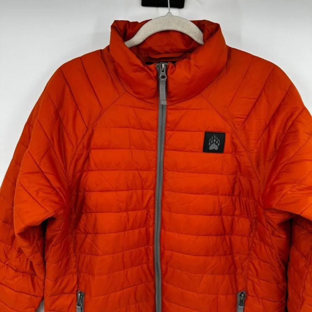 Men's Quilted Lightweight Jacket - Red